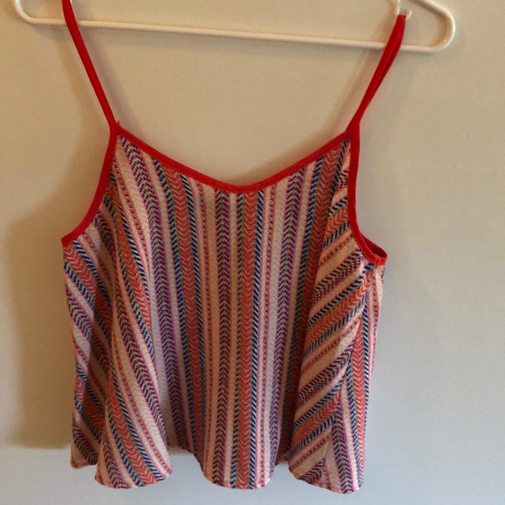 Colorful crop top tank ❤️
